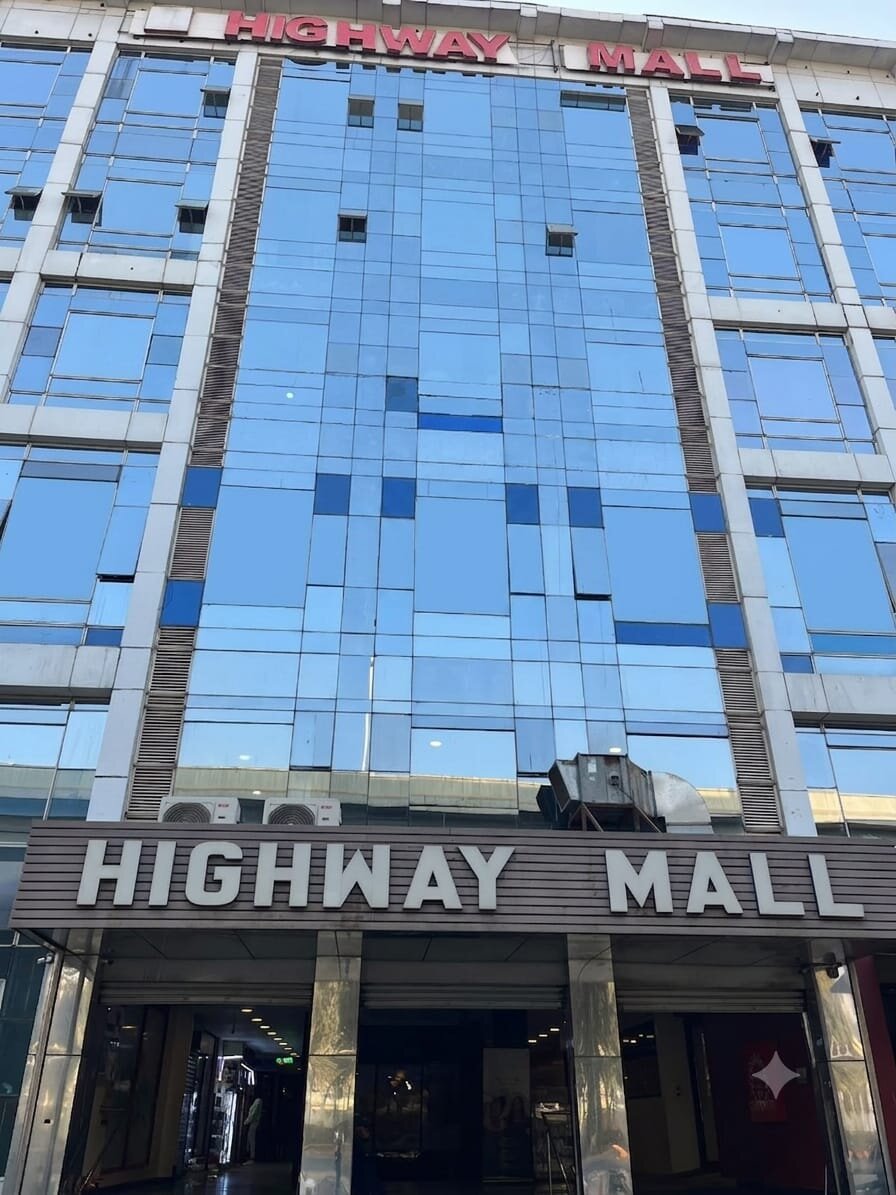 Highway Mall building exterior, Mombasa Road